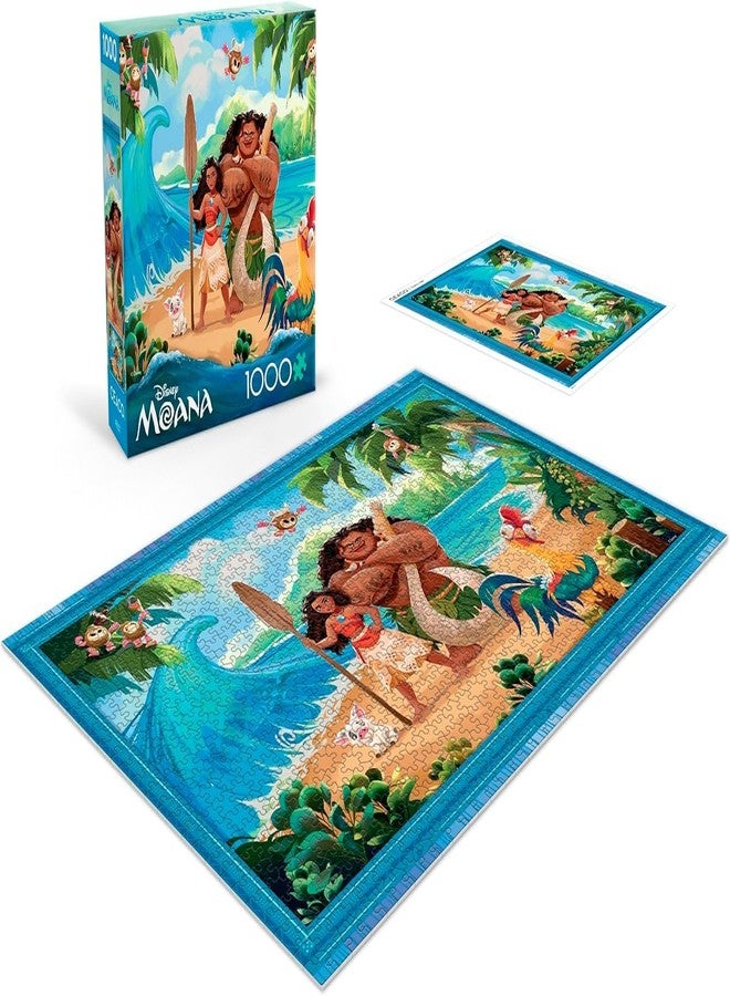 Ceaco - Disney - Thomas Kinkade - Moana and Maui - 1000 Piece Jigsaw Puzzle for Adults - Challenging Puzzle Perfect for Game Nights - Finished Size is 26.5 x 19 - Image 4